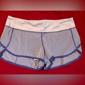 Lululemon speed shorts. Size 10